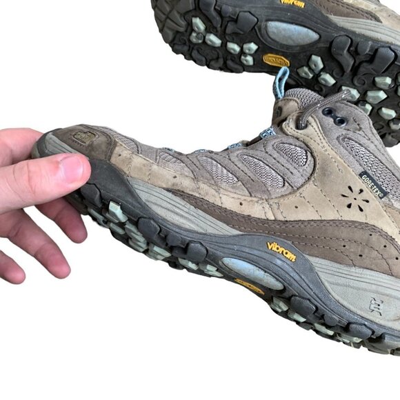 VINTAGE The North Face Gore-Tex Hiking Boots Size 8 - Picture 10 of 12